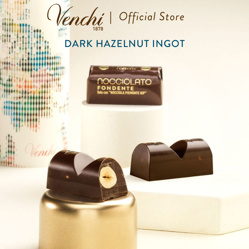 DARK HAZELNUT INGOT (7PCS/100G)