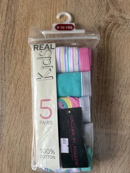 Kids Cotton Panties pack of 5