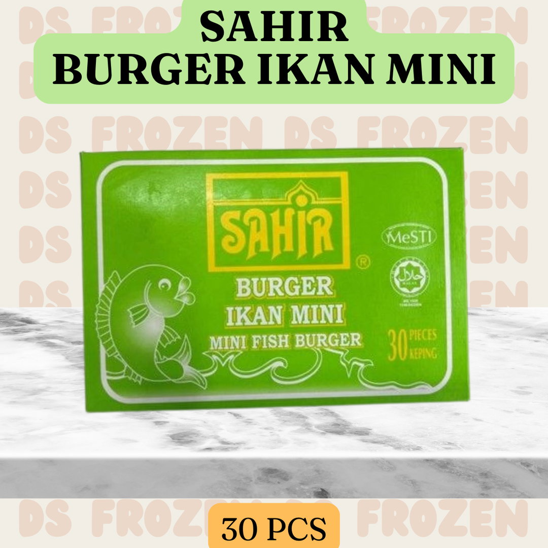 SAHIR BURGER IKAN MINI 30PCS