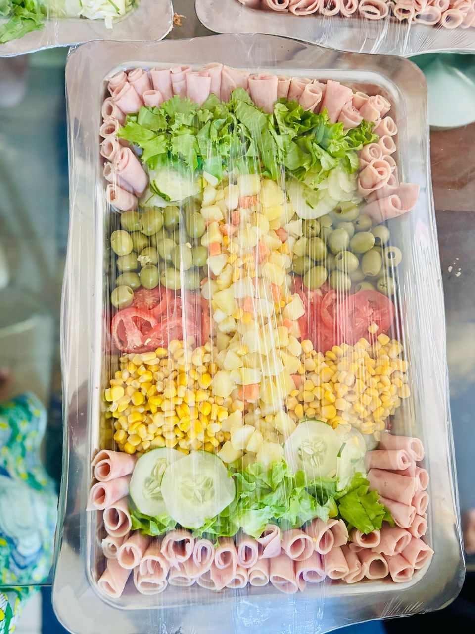 Farandole de crudités au jambon 8 personnes