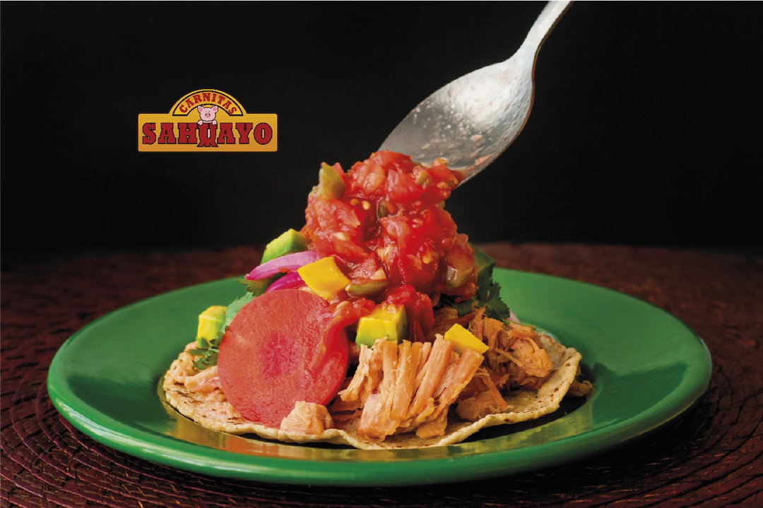 Dorada c/queso y carnitas
