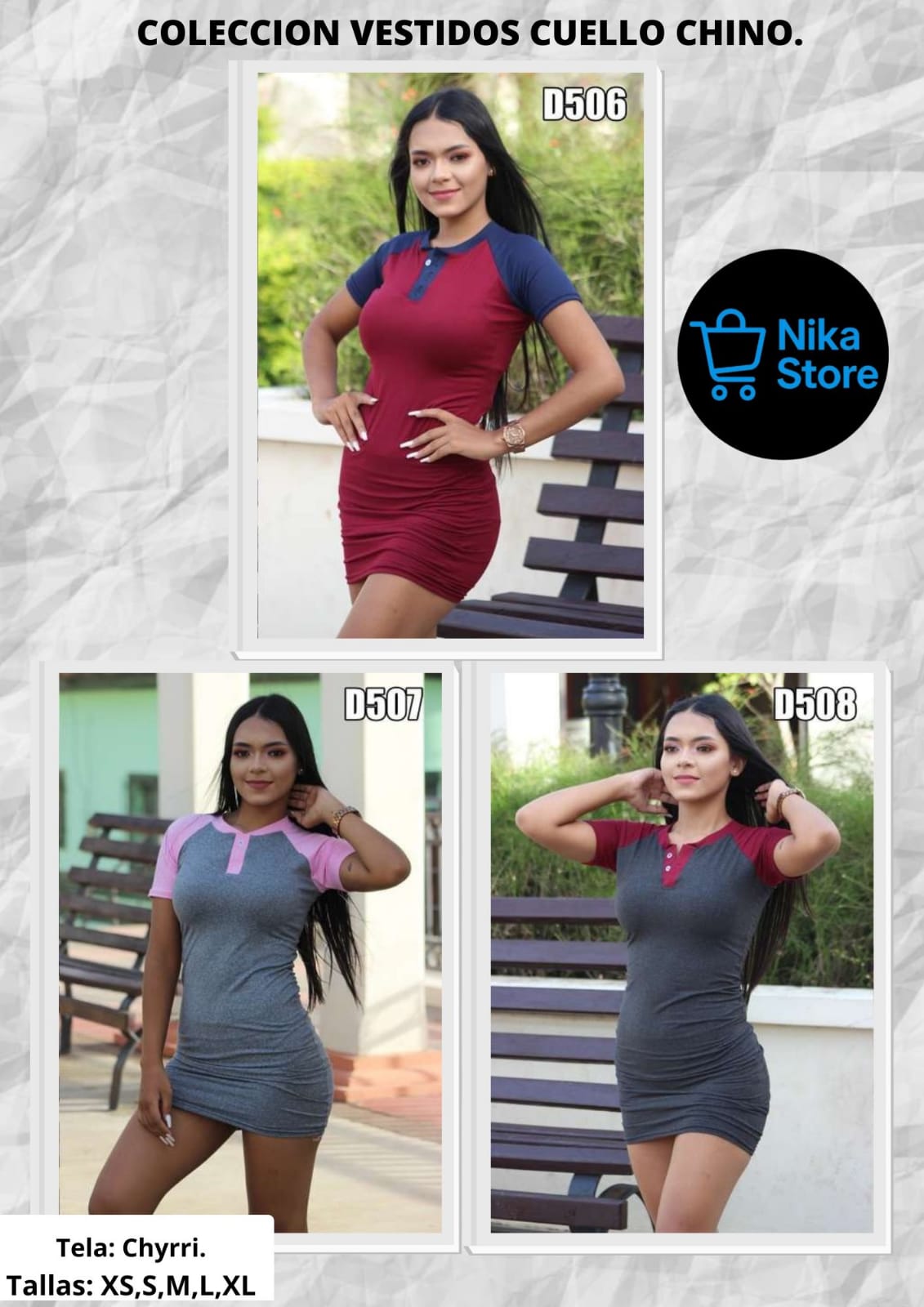 Vestido Cuello Chino_0