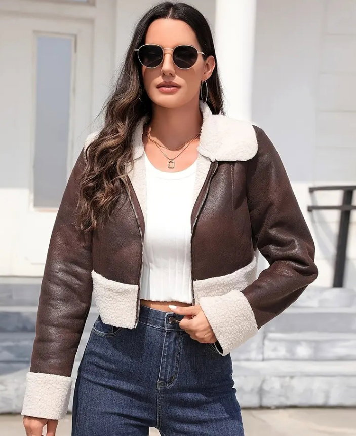 Sassy Faux Fur Jacket _0
