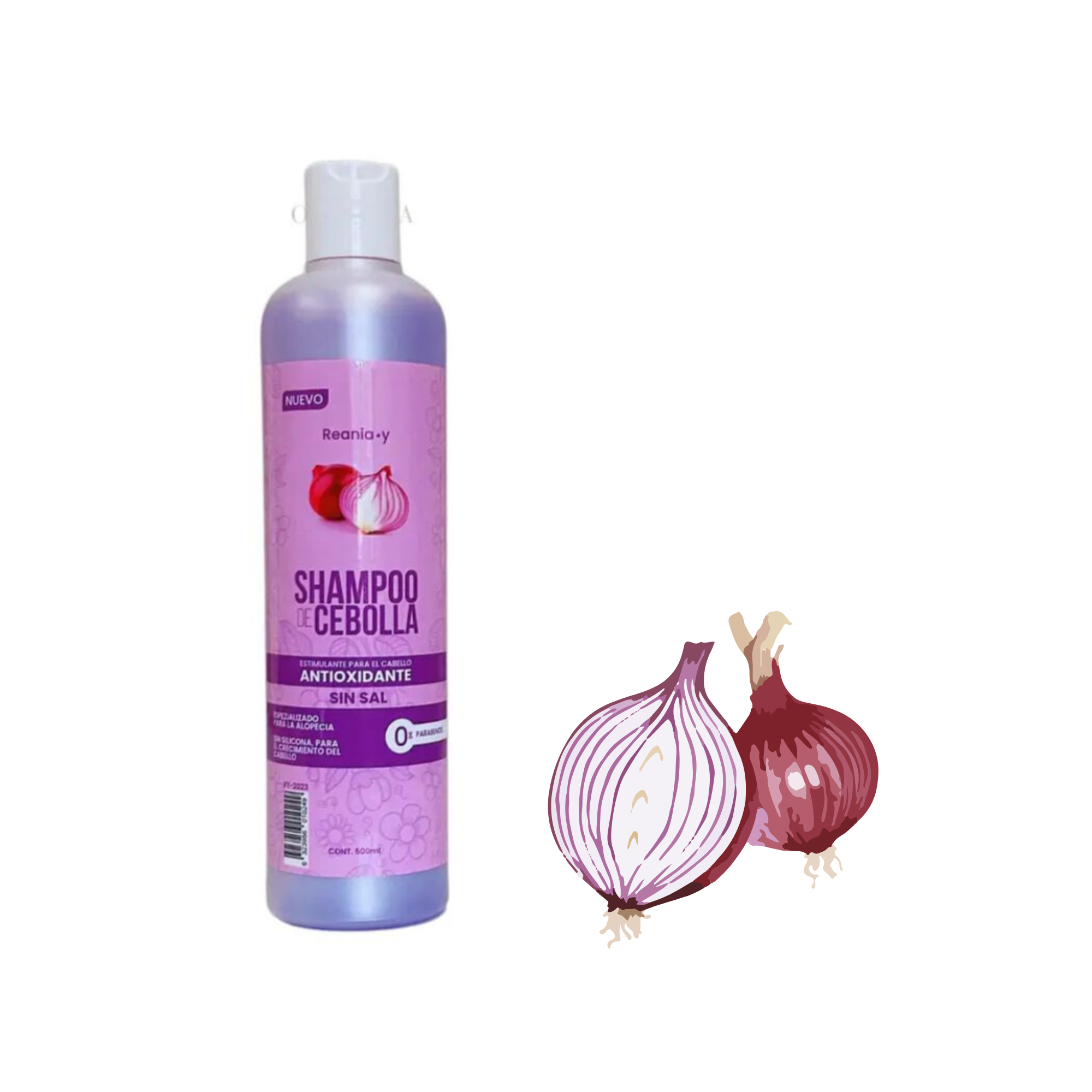 Shampoo Cebolla Anticaída 500ml_0