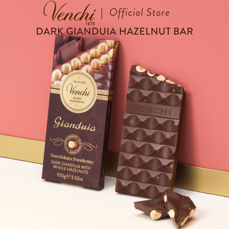 DARK GIANDUJA WITH HAZELNUTS BAR 100G_0