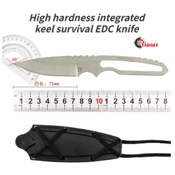 Fixed blade Pocket knife outdoor high hardness survival EDC knife multifunctional camping
