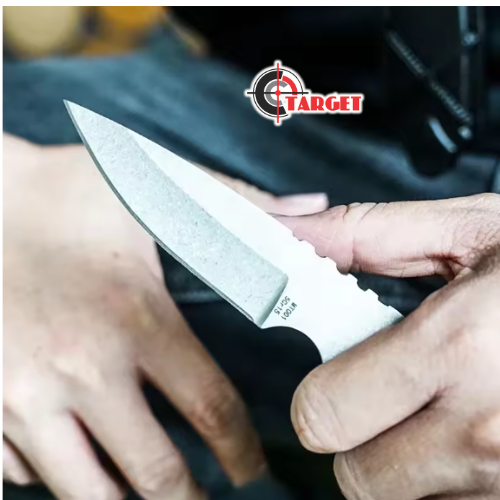 Fixed blade Pocket knife outdoor high hardness survival EDC knife multifunctional camping_3