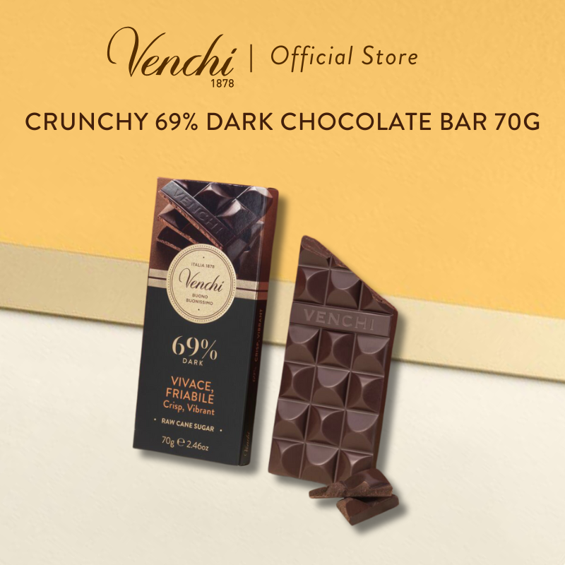 CRUNCHY 69% DARK CHOCOLATE BAR 70G_0