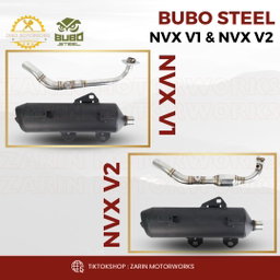 NVX V1 V2 BACK PRESSURE BUBO STEEL 
