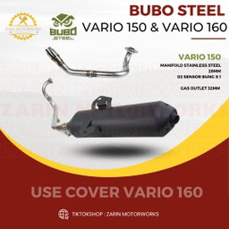 VARIO 150 / VARIO 160 BACK PRESSURE BUBO STEEL