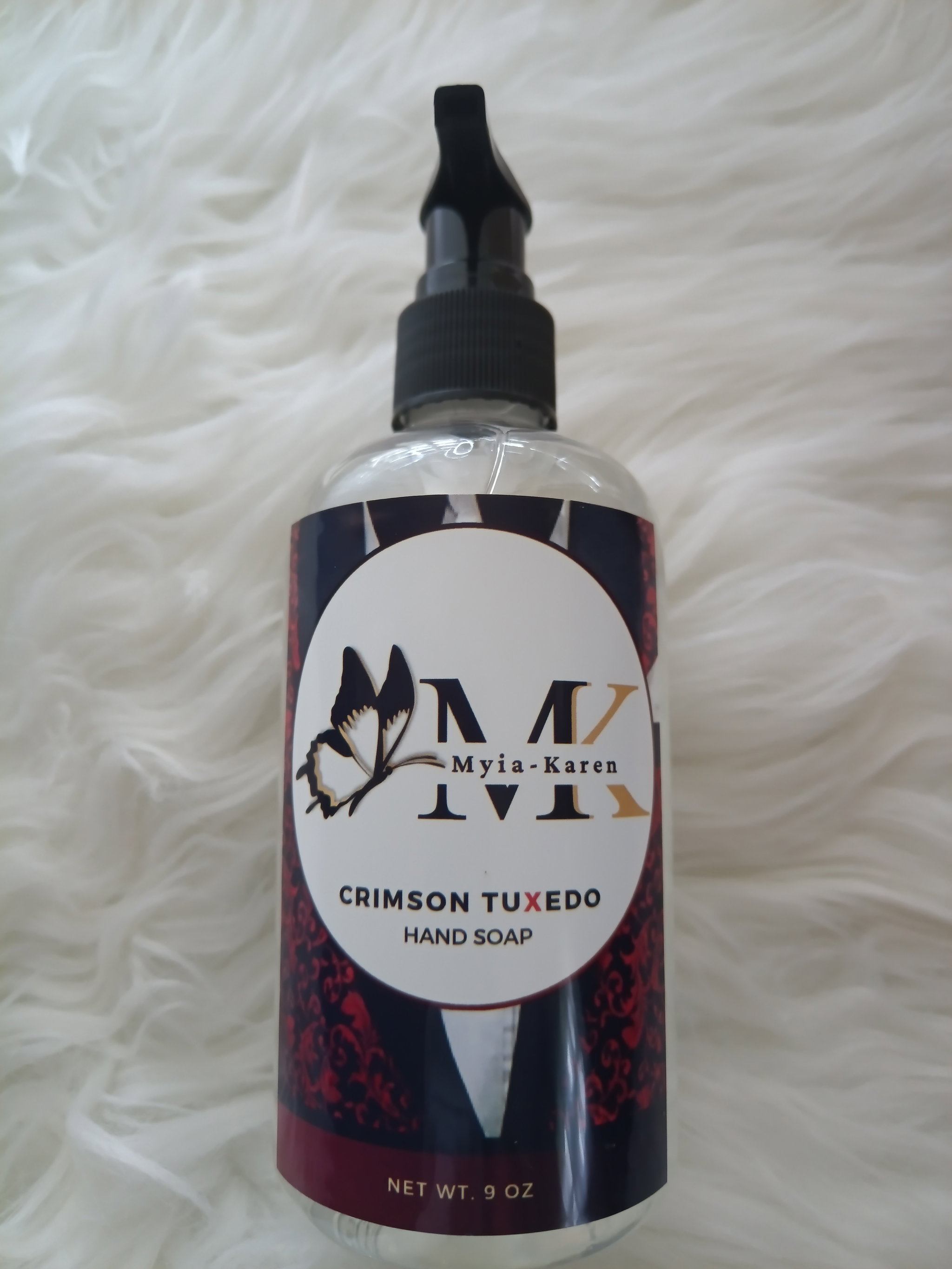Crimson Tuxedo Hand Soap_1