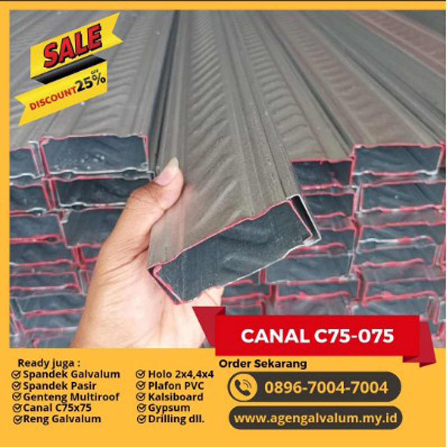 Canal C75 Galvalum_0