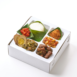 Nasi Bogana Cumi Cabe Ijo