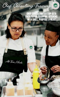CHEF'S CONSULTING-TRAINING SERVES.