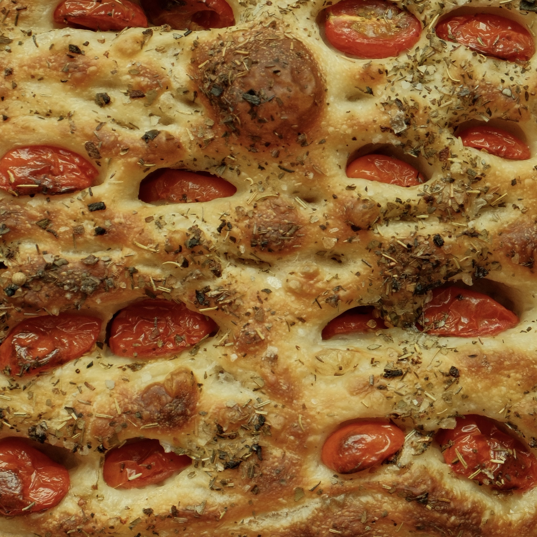 Cherry Tomatoes & Herbs Sourdough Focaccia_0