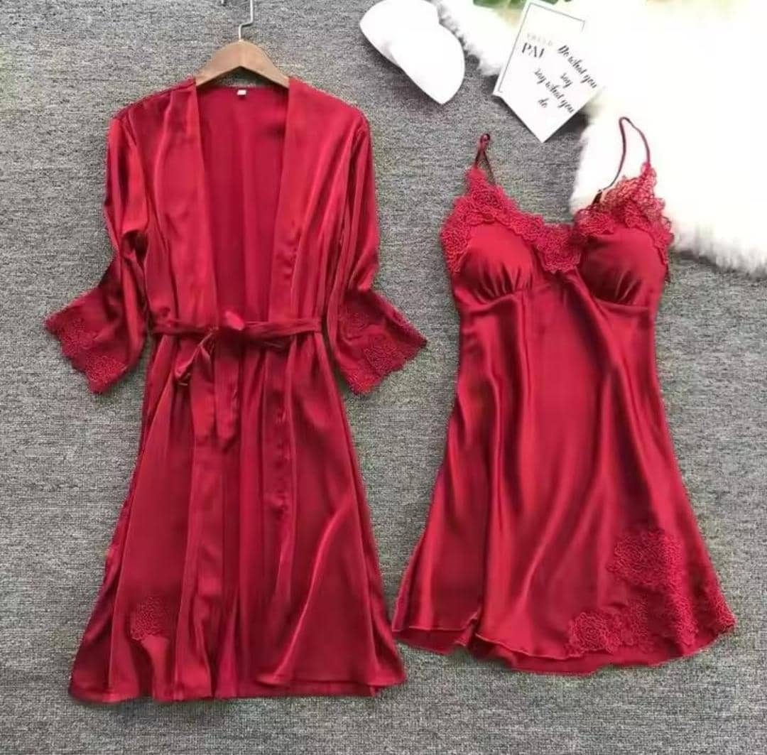 Red Night Wear and Gown_0