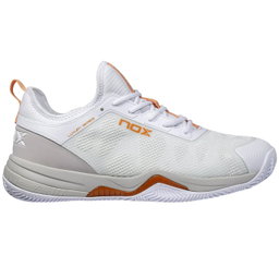 NOX LUX NERBO White/Coral Gold Shoe