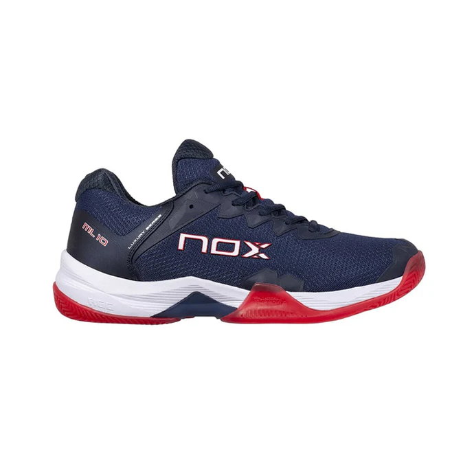 NOX ML10 HEXA Blue/Fiery Red Shoe