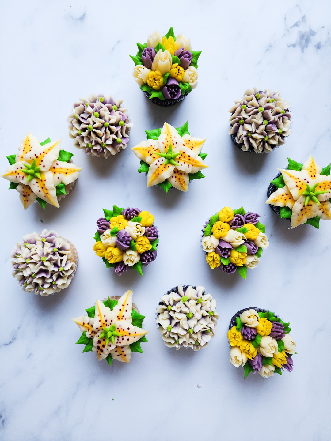 Induli Bouquet - 7 Cupcake 