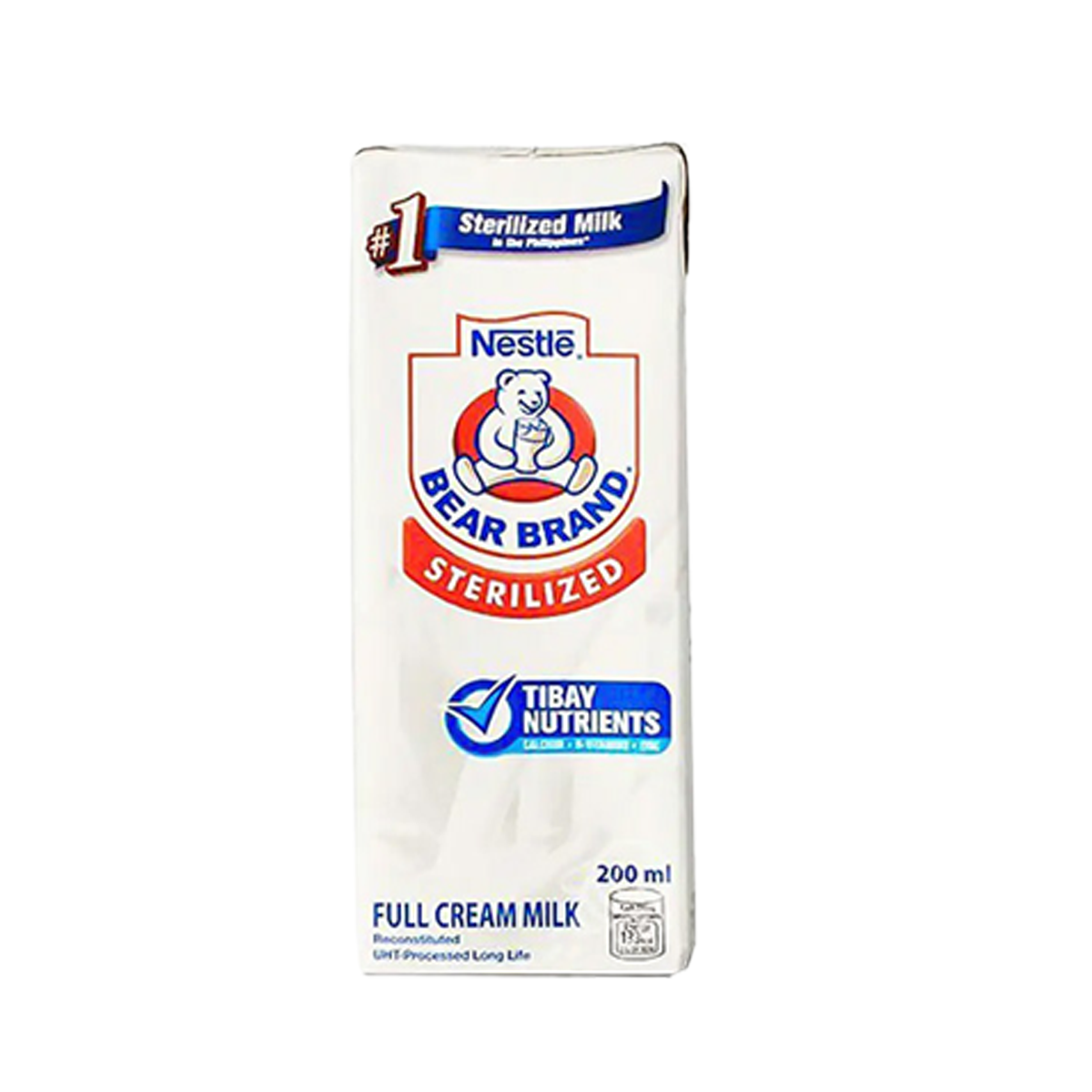 Bear Brand Full Cream Milk 200ml._0