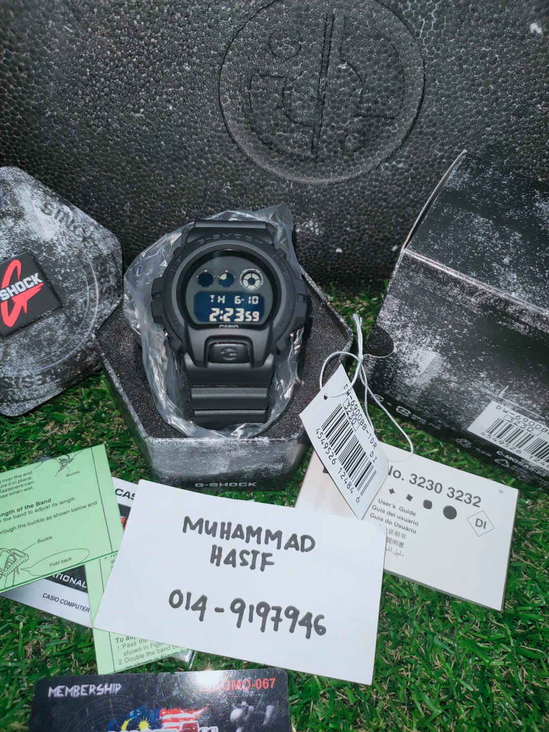 G-SHOCK DW6900BB-1DR