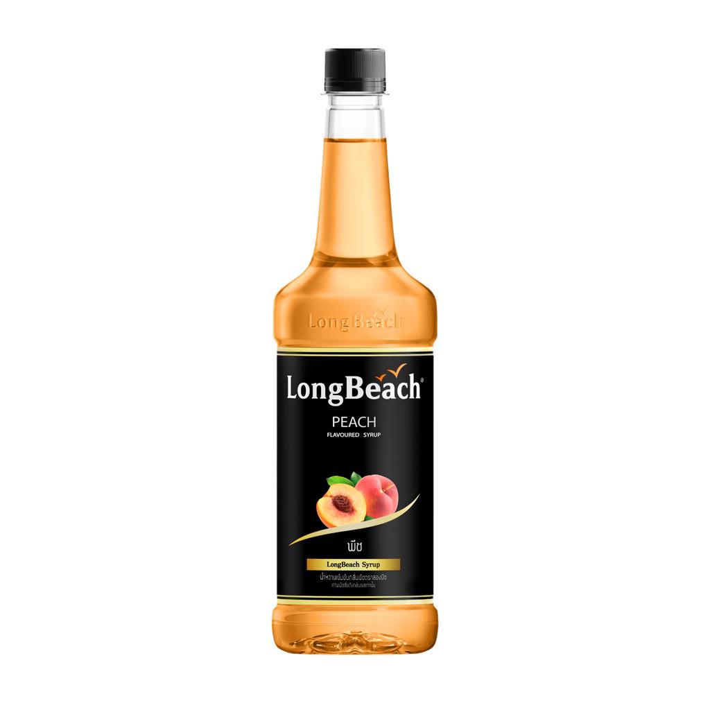 LONGBEACH PEACH SYRUP 740ml 