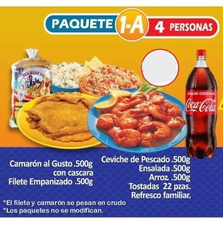 Paquete 1A (4 Personas)