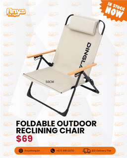 Foldable Outdoor Reclining Chair