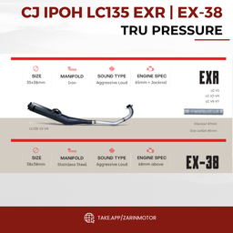 CJ IPOH LC 135 FOR V1-V7 TRU PRESSURE EXR & EX-38 