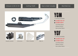 CJ IPOH LC 135 YCM / YCF (CUTTING Y15ZR)