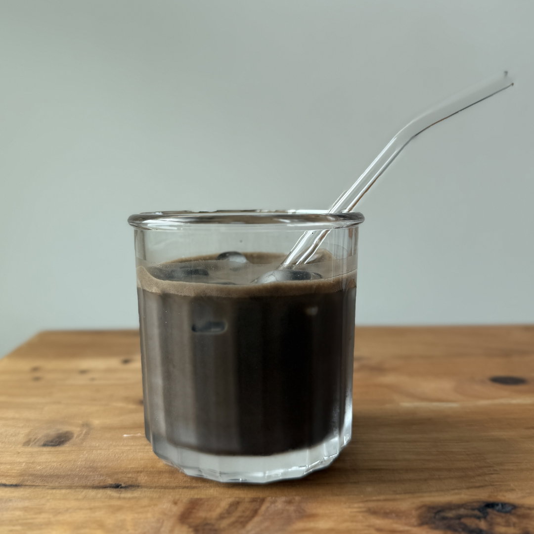 Iced Hojicha Oat Latte