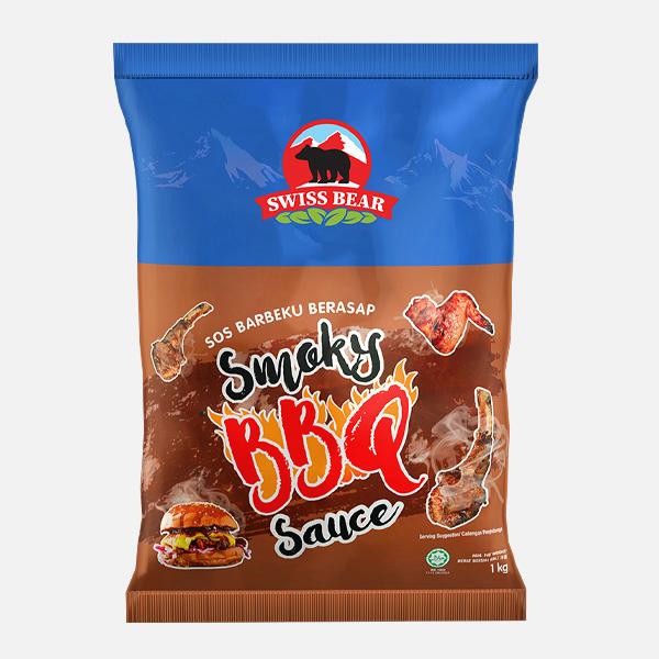 SWISS BEAR SMOKY BBQ SAUCE 1kg_0