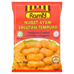 RAMLY TEMPURA-COATED CHICKEN NUGGETS 1kg for 