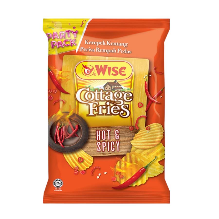WISE COTTAGE FRIES HOT & SPICY 160g 