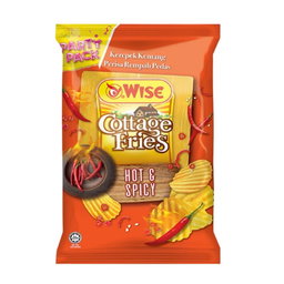 WISE COTTAGE FRIES HOT & SPICY 160g 