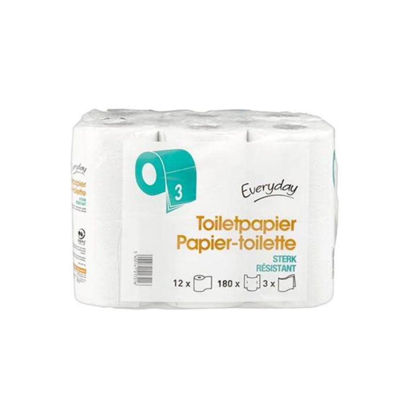 Everyd Papier-Toilette 3-Ply 12'S_0