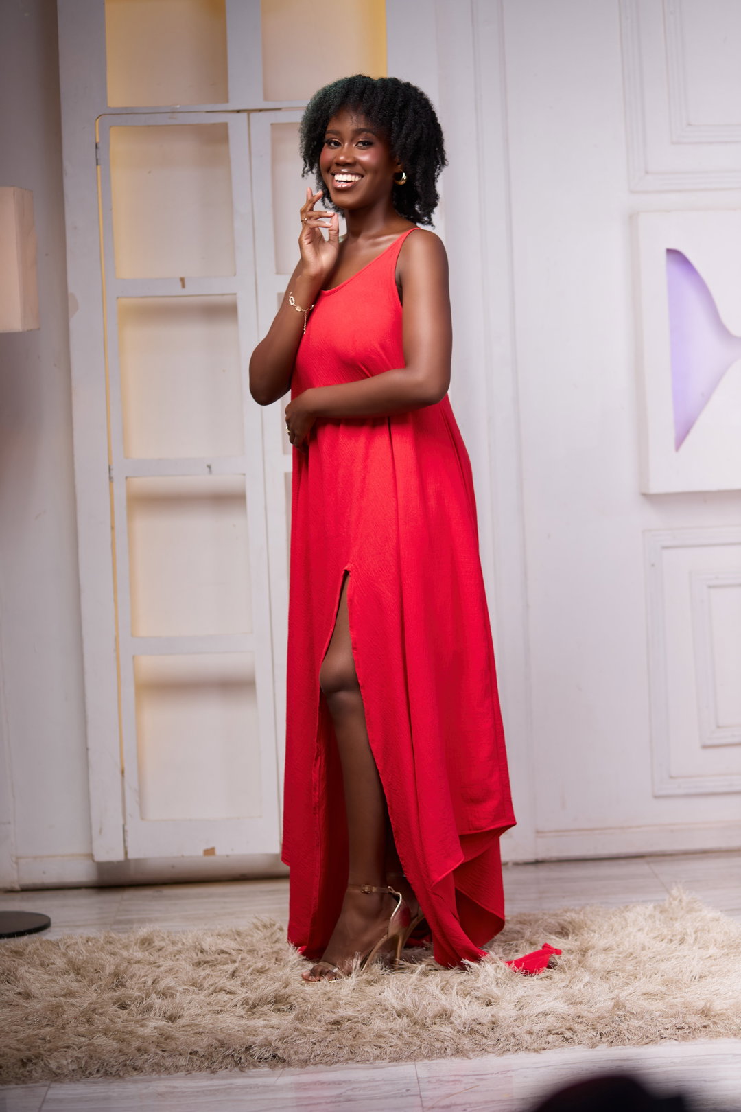 Ajo Maxi Belted Dress