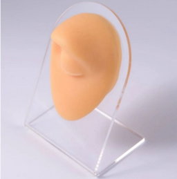 Eyebrow silicone display