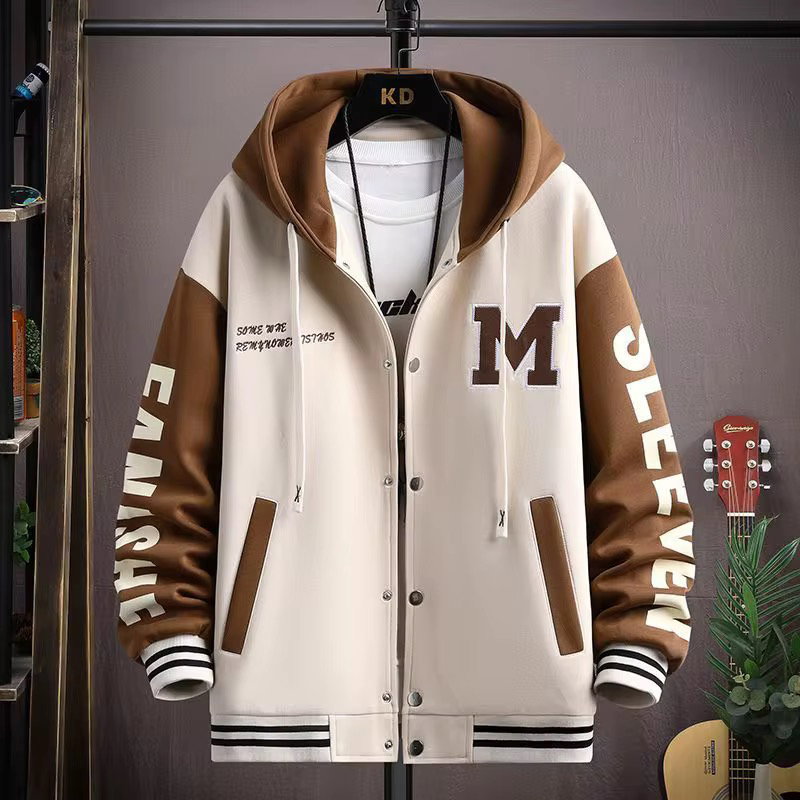 2025 Varsity Jacket Men High Quality Spring Hooded Custom Varsity Jackets Sports Fashion Print Baseball Jackets_3