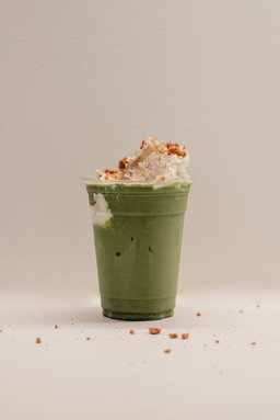 Mango Pudding Matcha 