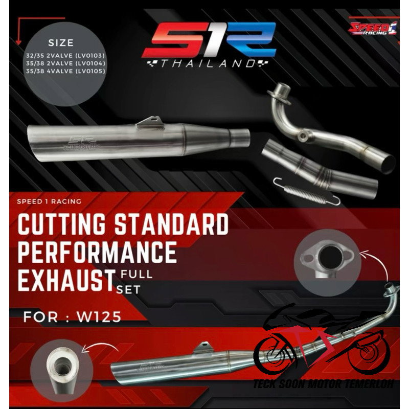 WAVE 125 S1R THAILAND X GL RACING CUTTING STANDARD 