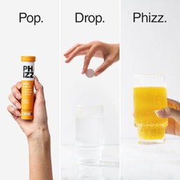 Phizz Electrolytes, Multivitamin & Hydration Tablets 