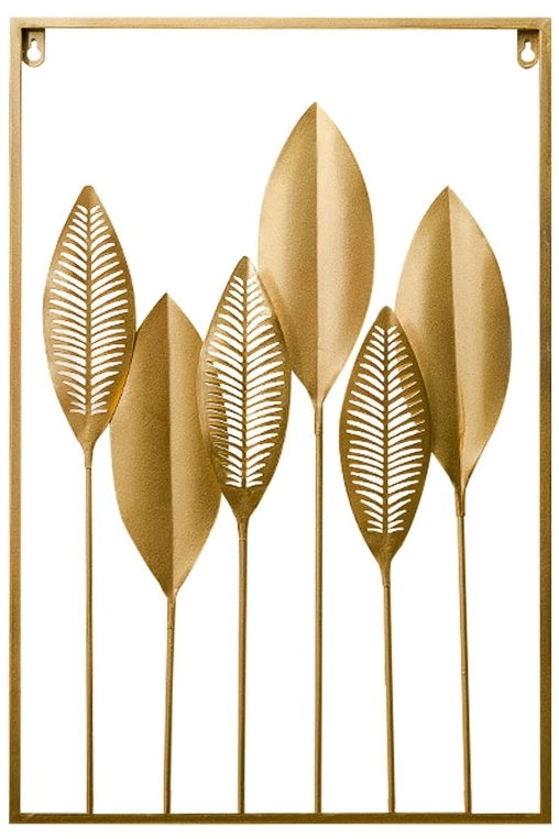 Gold metal wall decor _3