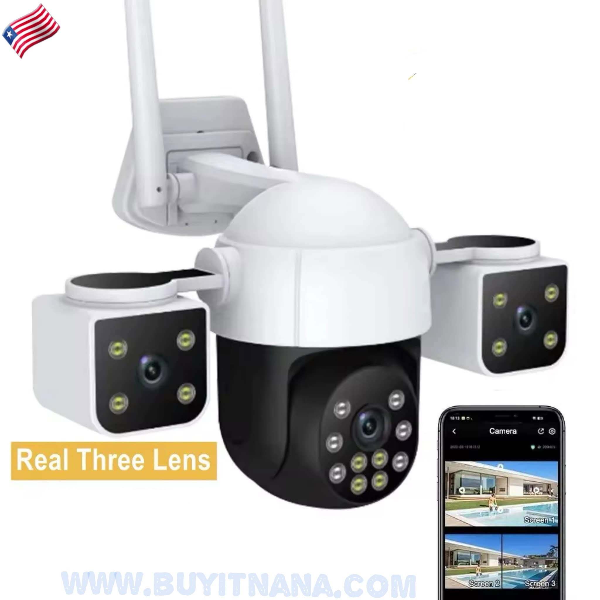 3-in-1 CCTV Smart Camera _0
