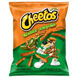CHEETOS CHEDDAR JALAPEÑO CRUNCHY 240.9g 