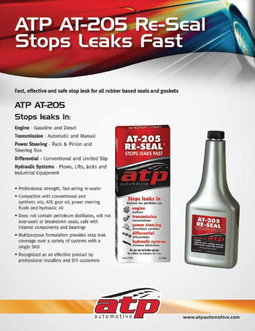 ATP AT205 AT-205 AT 205 Reseal Stop Leaks for Engine, GearBox, Power Steering & Differential