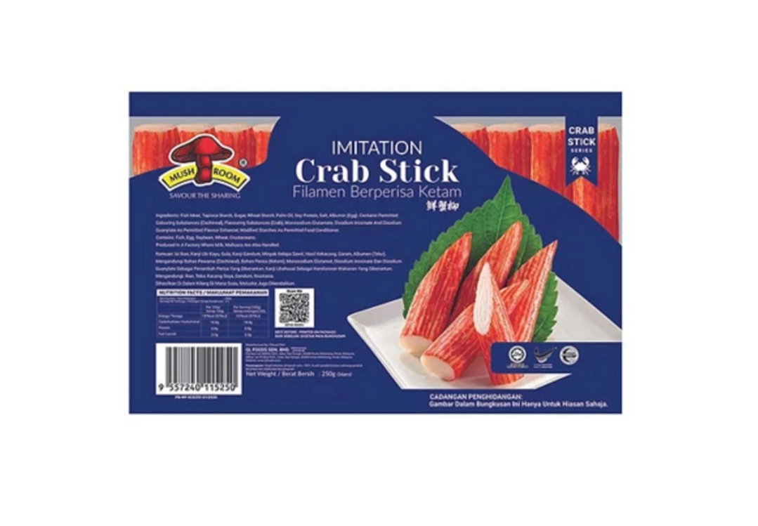 MUSHROOM IMITATION CRAB STICK 250g