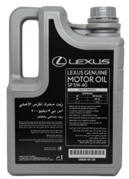 LEXUS New SP 5W40 Fully Synthetic Engine Oil 4L