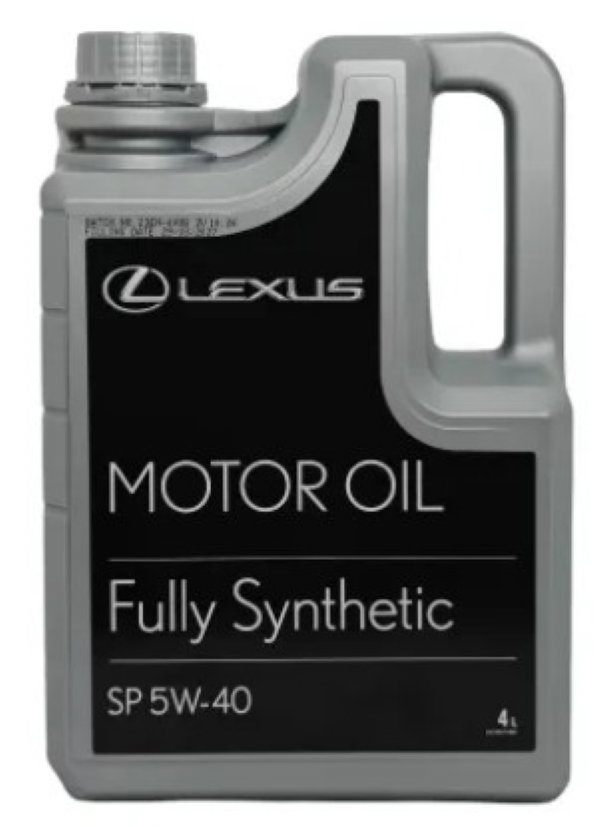 LEXUS New SP 5W40 Fully Synthetic Engine Oil 4L_1