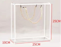 Transparent Gift Box with Handle